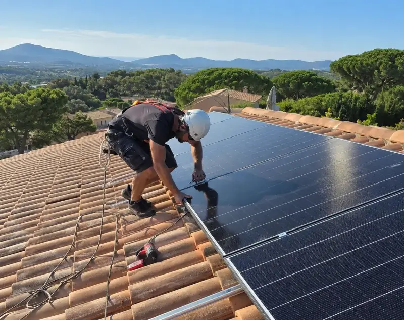Installateur panneaux solaires Neffiès — pose photovoltaïque sur toiture